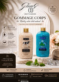 Gommage Corps au Lait Exfoliant pour faire ressortir l'ingrédient gourmand au lait